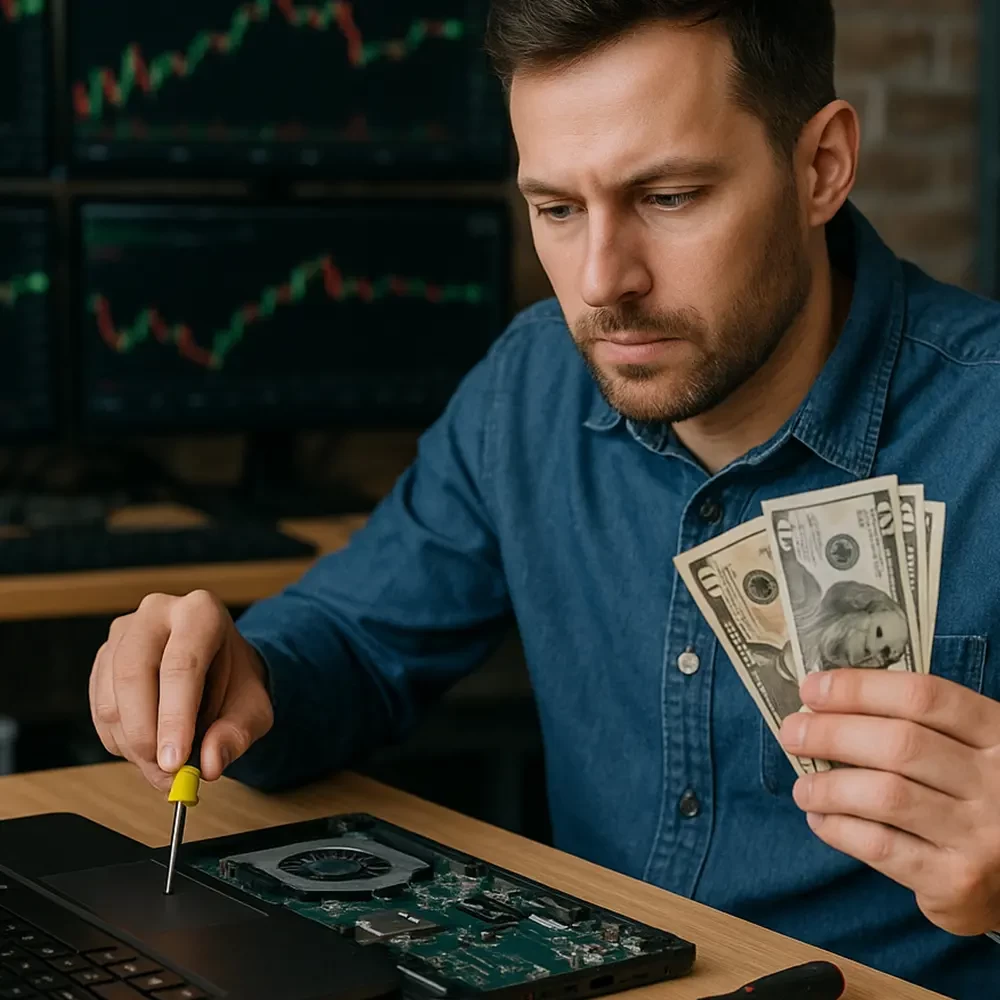 بررسی بازار کار تعمیرات لپتاپ - آیا شغل تعمیرات لپ تاپ پردرآمد است؟