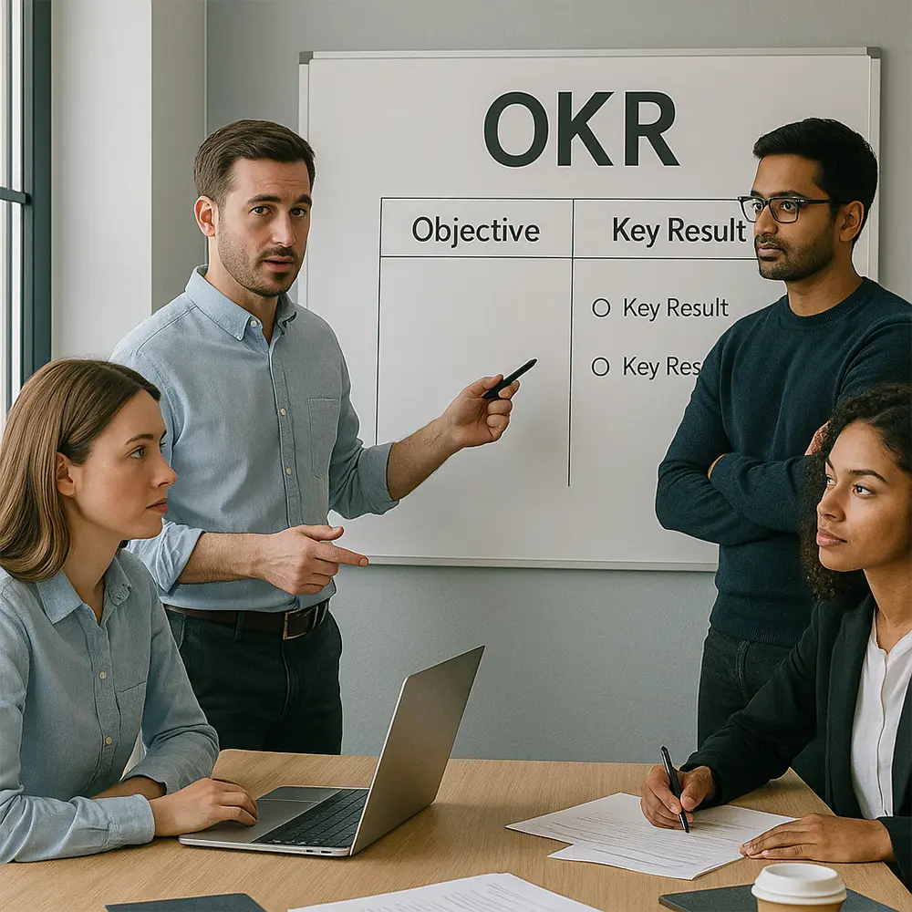 چطور OKR را برای تیم‌های پروژه تعریف و پیاده‌سازی کنیم؟