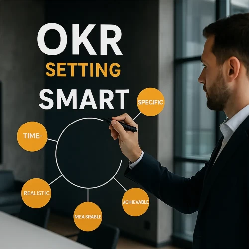 آموزش طراحی اهداف SMART برای OKR در سازمان‌های بزرگ