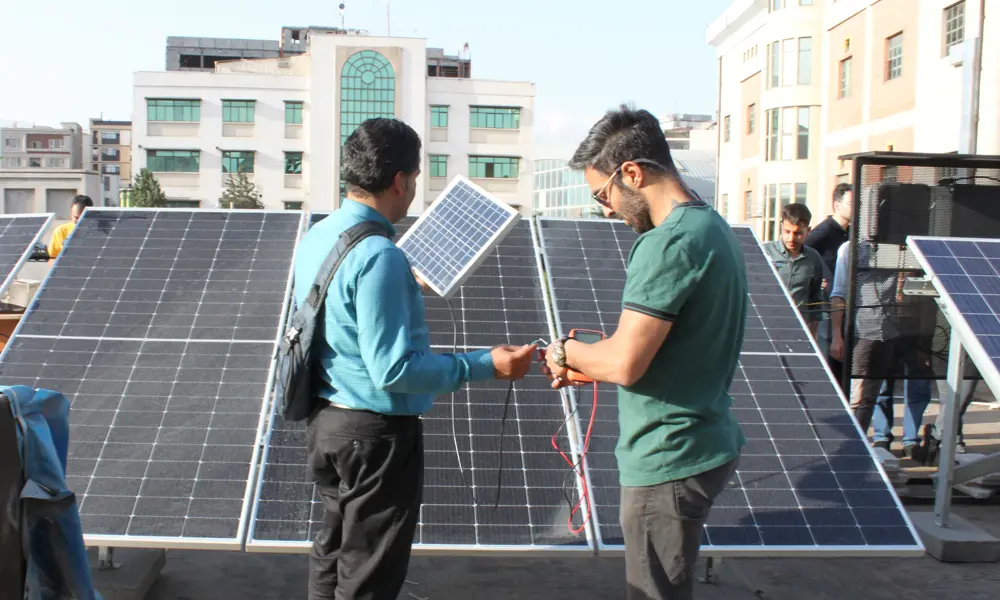 کارگاه عملی سیستم های برق خورشیدی 