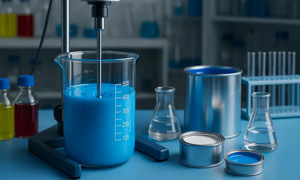 ساخت رنگ های حلال پایه و پرجامد