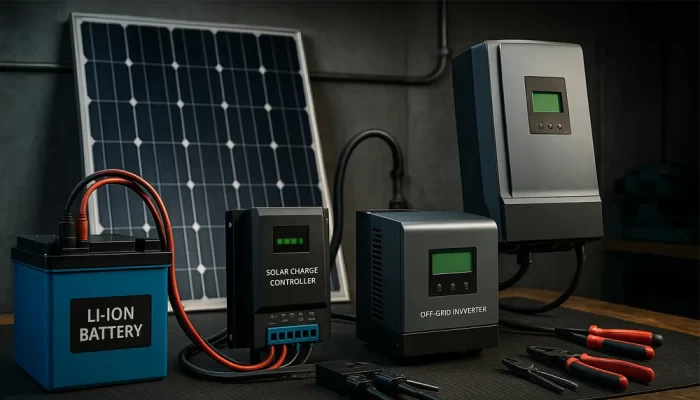 کارگاه عملی سامانه‌های خورشیدی آفگرید