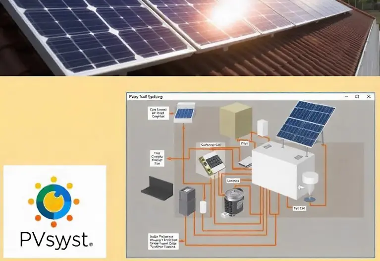 راهنمای طراحی نیروگاه خورشیدی با استفاده از PVsyst