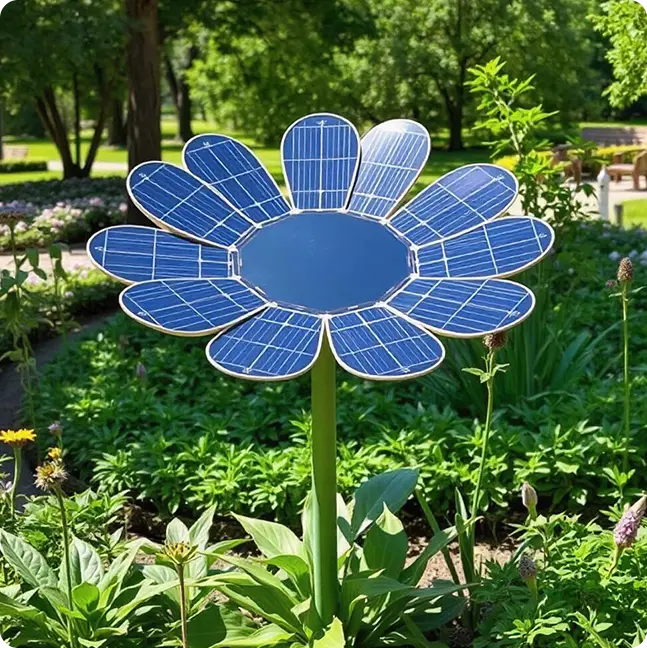 پنل خورشیدی smart flower