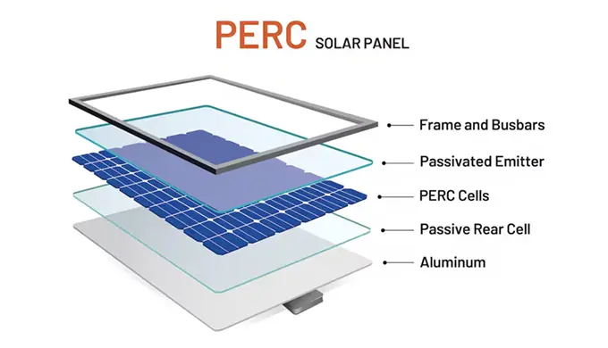 پنل خورشیدی هیبریدی (perc)